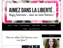 Tablet Screenshot of heureuse-en-amour.fr
